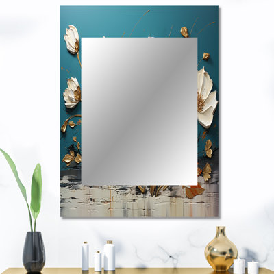 Bleu et doré, charmante fleur printanière, élégance II