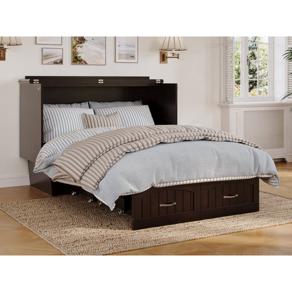 Viv + Rae Kindig Solid Wood Murphy Storage Bed & Reviews | Wayfair