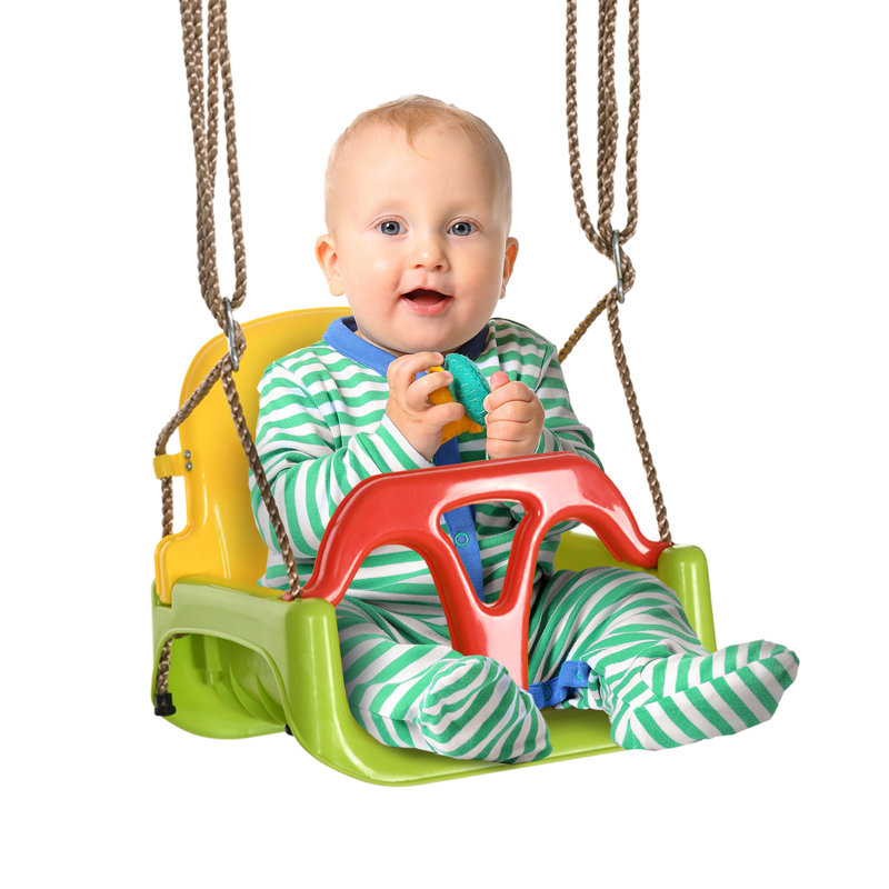 Freeport Park Plastic / Acrylic Swing Seat with Chains