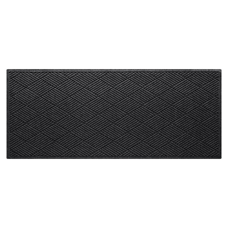 Paillasson Waterhog, Gris anthracite, Tapis de couloir 3 pi x 12 pi