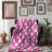 Patterns Blue - 1 Piece Premium Sherpa Blanket-100130395
