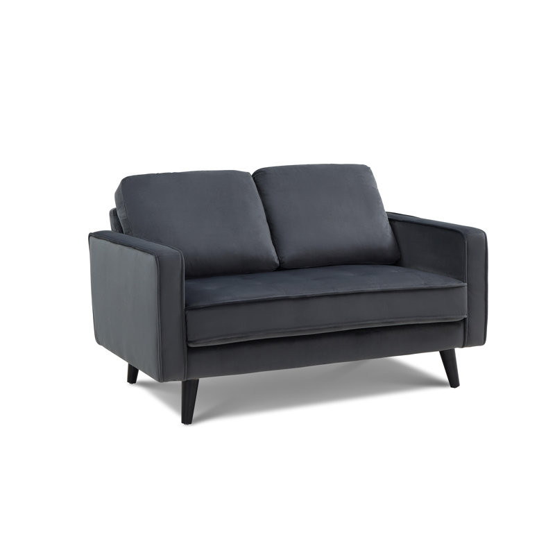 Balfor 2 Seater Velvet Sofa, Grey