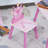 Dena Kids 3 Piece Play Or Activity Table and Chair Set