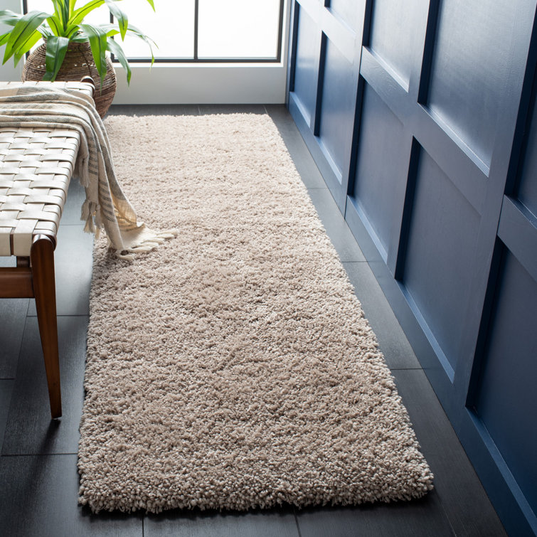Assar Handmade Tufted Taupe Area Rug