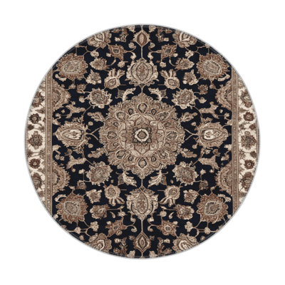 Tapis d'intérieur et d'extérieur gris Persian