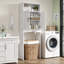 Rangement au-dessus de la toilette en bois massif Germo