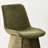Modern Fully Upholstered Dining Chairs With Sculptural Base – Beige, Black, Green, Taupe, Set Of 4-116574592