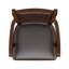 Chaise avec accoudoirs rembourrée Asal