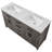 Buzbee 60" Double Bathroom Vanity Set