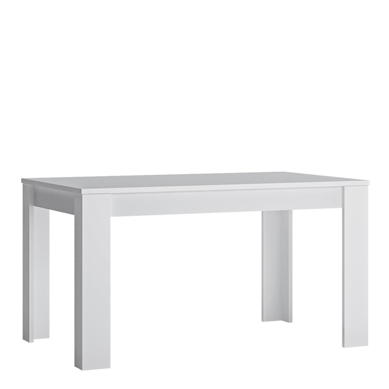 Danay Extendable Dining Table, White