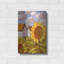 «Sunflower & Cottage Scenic View» par Cathy Horvath-Buchanan, art mural en métal-478393338