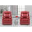 Amadora Faux Leather Rocker Recliner Set of 2-2098345247