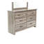 DRESSER en chêne gris sur place
