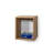 Corundum 2 Piece Square Oak Solid Wood Cube Shelf-893027409