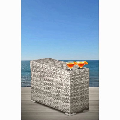 Fully Assembled Outdoor Side Table