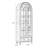 Nut-brown Solid Wood+Glass Display Cases-120539003