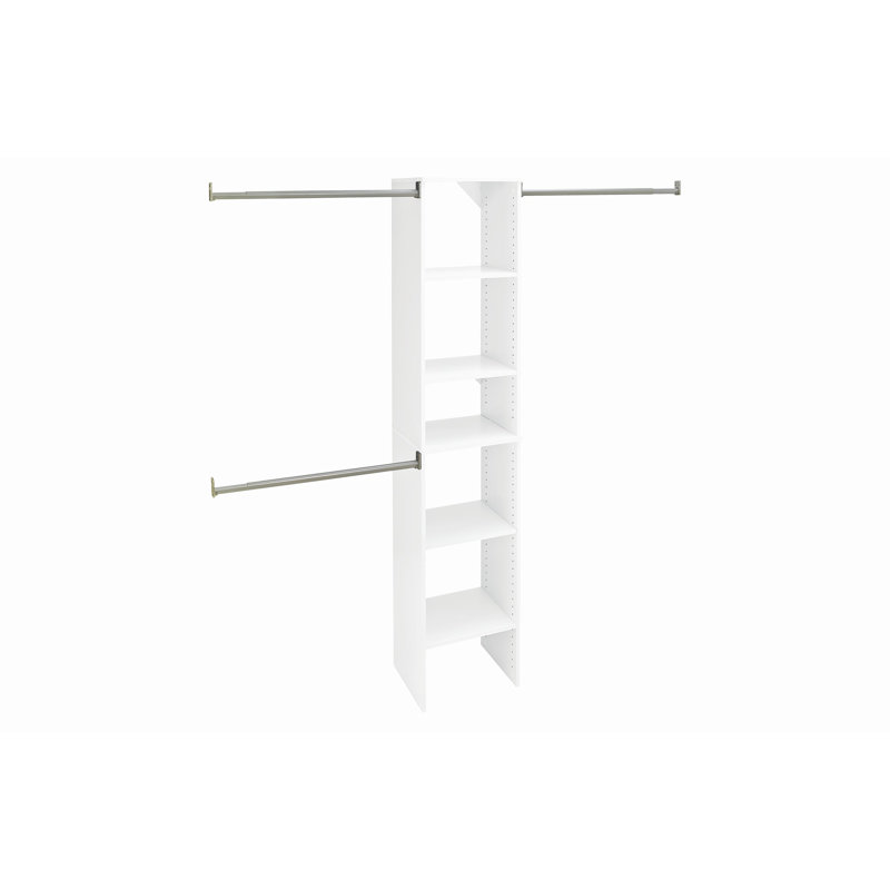 SuiteSymphony Closet System, Pure White, 17" W