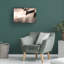 Art mural sur toile tendue - Jon Evan «Silver Fish», art mural pour salon, chambre à coucher ou bureau - 16 x 24