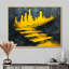«Cityscape Geometric Pulse I - Cityscape», reproduction sur toile encadrée-310785002-472258558-310784999