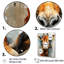 Girafe moderne, portrait sur toile-242483974-242483977