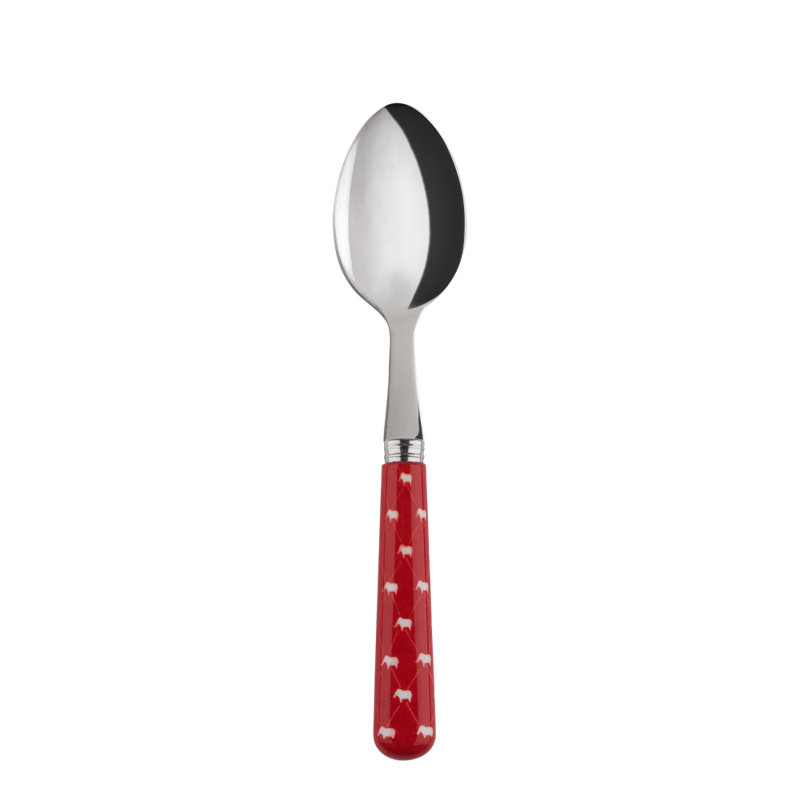 Dumbo Stainless Steel Teaspoon, Red