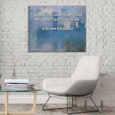 Astoria Grand Gallery Wrapped Canvas By Robin Pecknold: "Nothing lives long except the earth and the