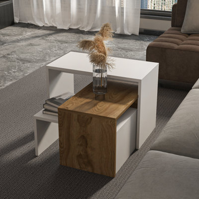 Shalesa Modern Nesting Table