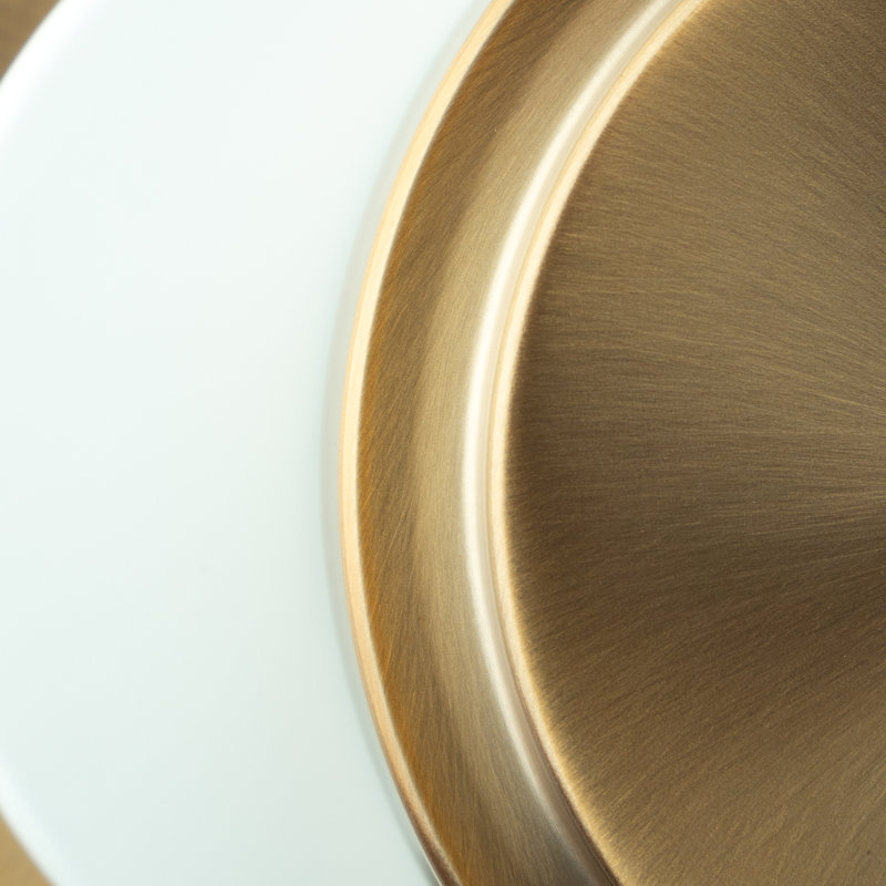 Tenby 2 Light Flush Mount, White