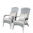 Patio Chair with Cushions( Grey Cushion)