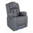 RAIZE GREY POWER RECLINER WITH LED