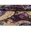 Tapis bleu / mauve / beige noué à la main de conception unique 5 pi 3 po x 8 pi 2 po New Age