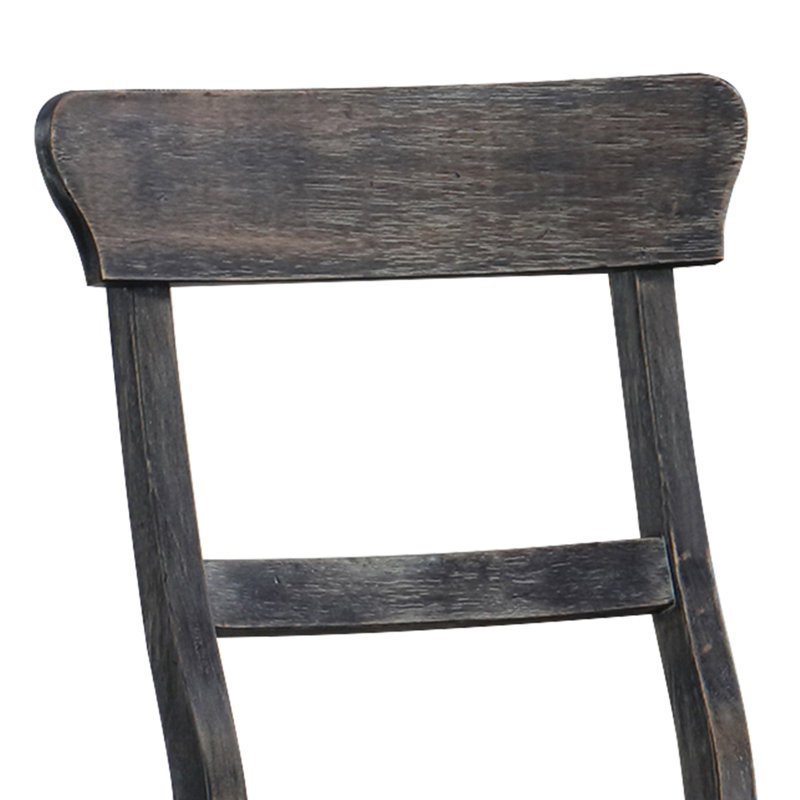 Chaises d'appoint brun clair et gris patiné