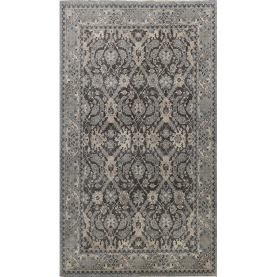 Tapis noir / ivoire Ziegler