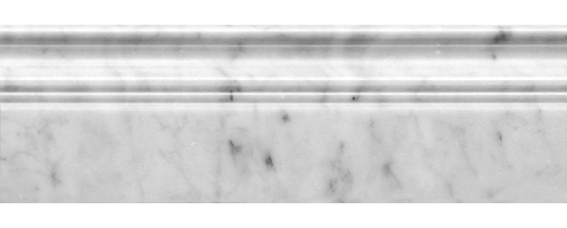4 x 12 Bianco Carrara Marble Tile