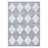 Machine Washable Rugs Distressed Trellis Rug for Living Room Non Slip Stain Resistant Carpet Modern Checkered Farmhouse Floor Cover-365402159