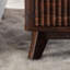 Table de chevet 18 po avec station de charge et plateau en faux marbre-571692446