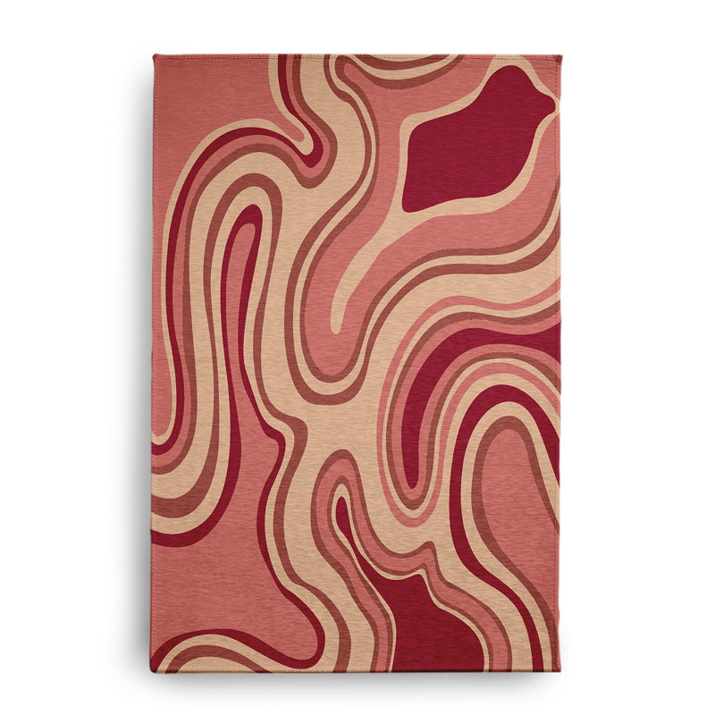 Chenille Abstract Indoor Rug, Rectangle 2' x 3'