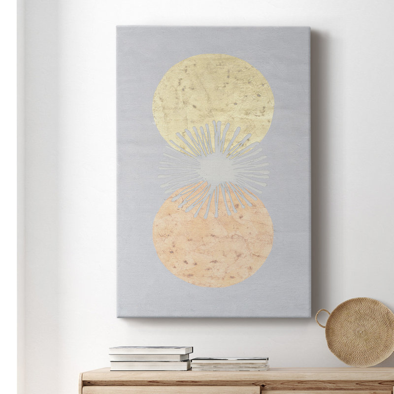 Retrograde - Wrapped Canvas Painting, 18" H x 12" W x 1" D