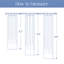Paire de rideaux Voile Muti-496481460-496481461
