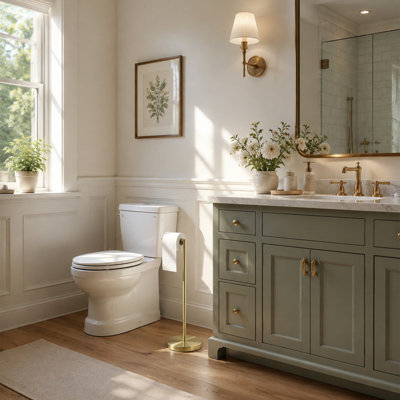 Free Standing Toilet Paper Holder
