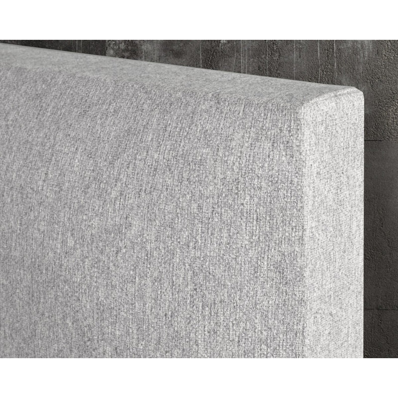 , Lit plateforme Alnis beige, Très grand