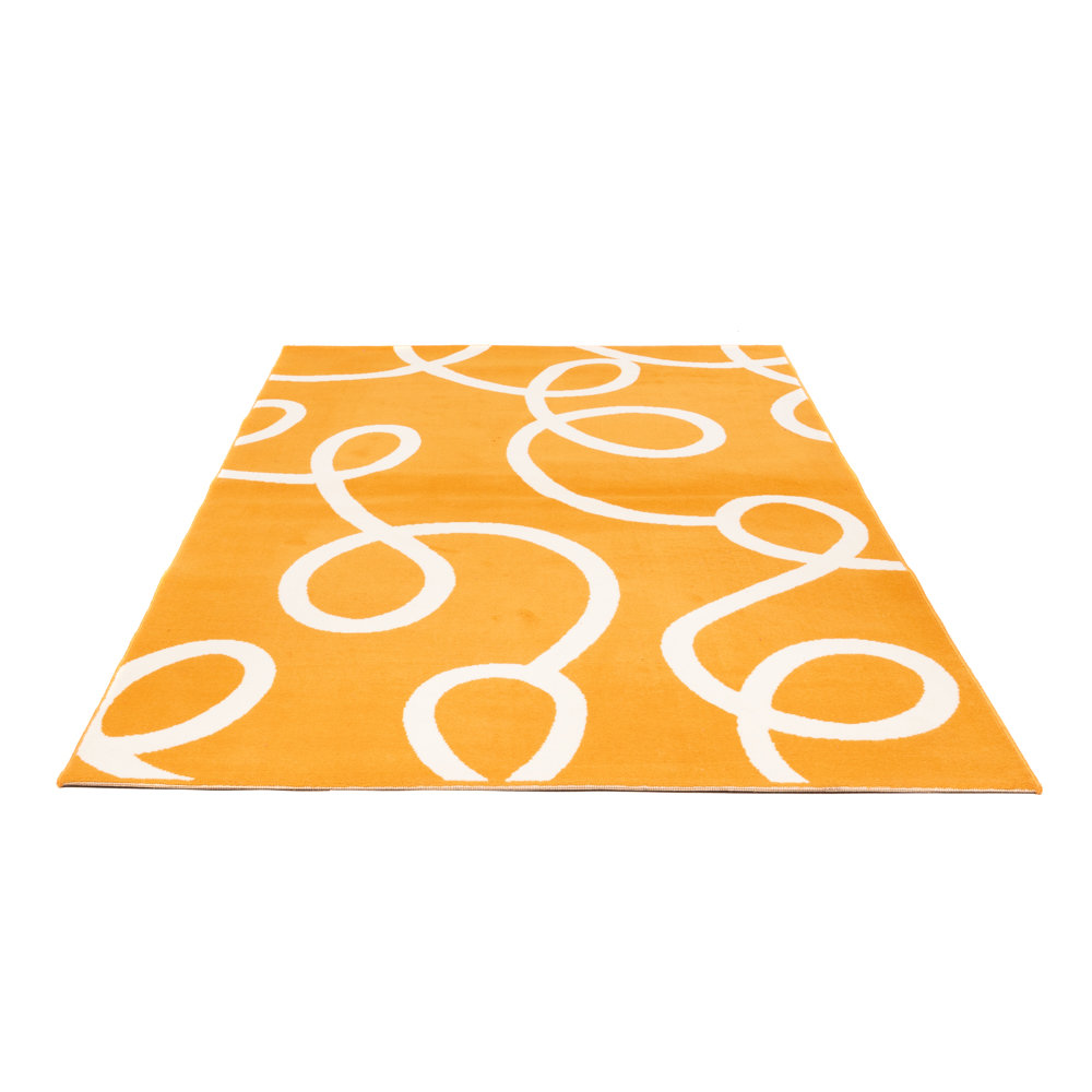 Ebern Designs Moderner Teppich - 230 x 160 cm - orange