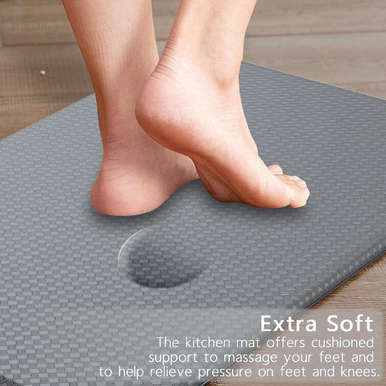 Eider & Ivory™ Critchfield Anti-Fatigue Non-Skid Kitchen Mat