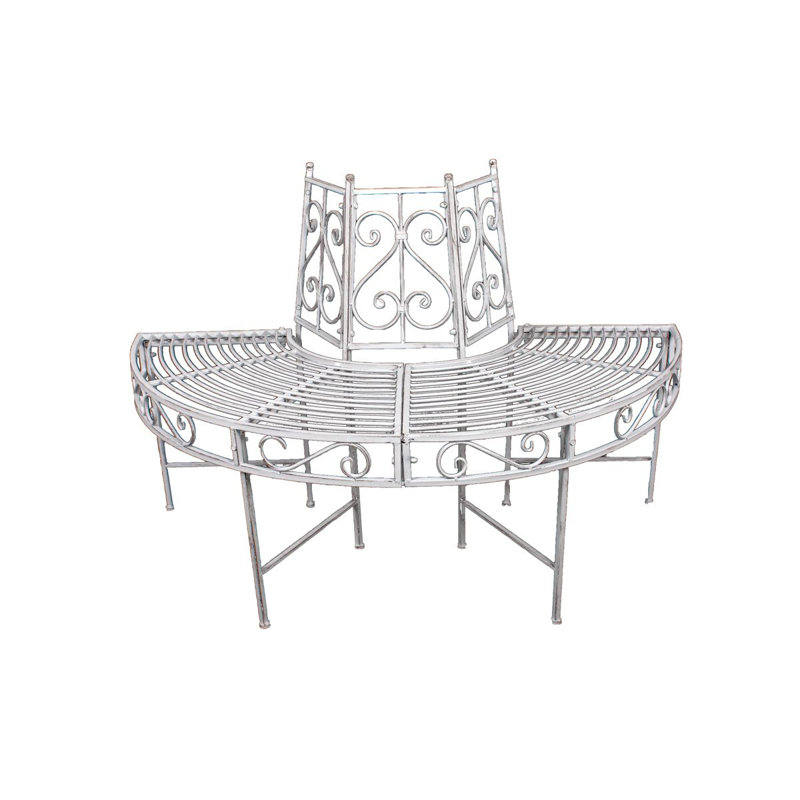 Varda Metal Semi-Circular Tree Seat