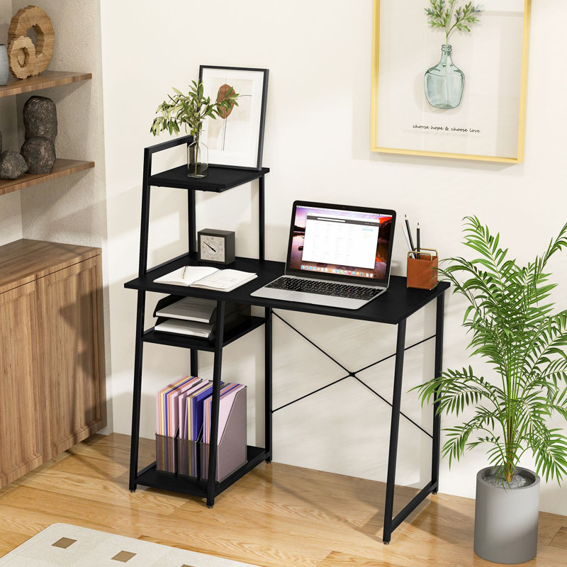 Metal Base Computer Desk