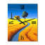 Horloge murale «Blossoming Fields Under A Deep Sky I»-99640378