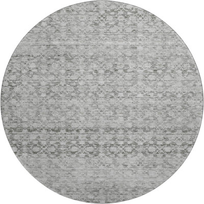 Premium Machine Washable Bucz AMF1747 Stripe Rug