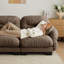 Canapé modulaire confortable en chenille plissé 4 places avec repose-pieds-2003995723-2003995720