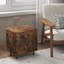 48cm W Manufactured Wood Bedside Table