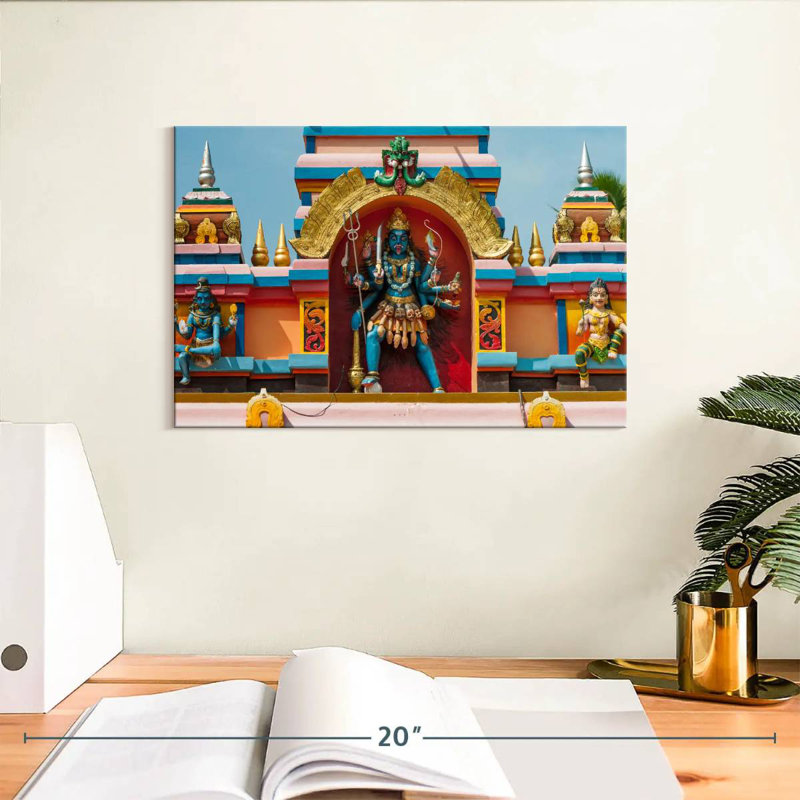 Adella Varkala Kali Statue, 8" H x 12" W